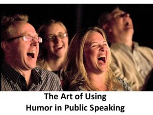 Humour six mannerofspeaking